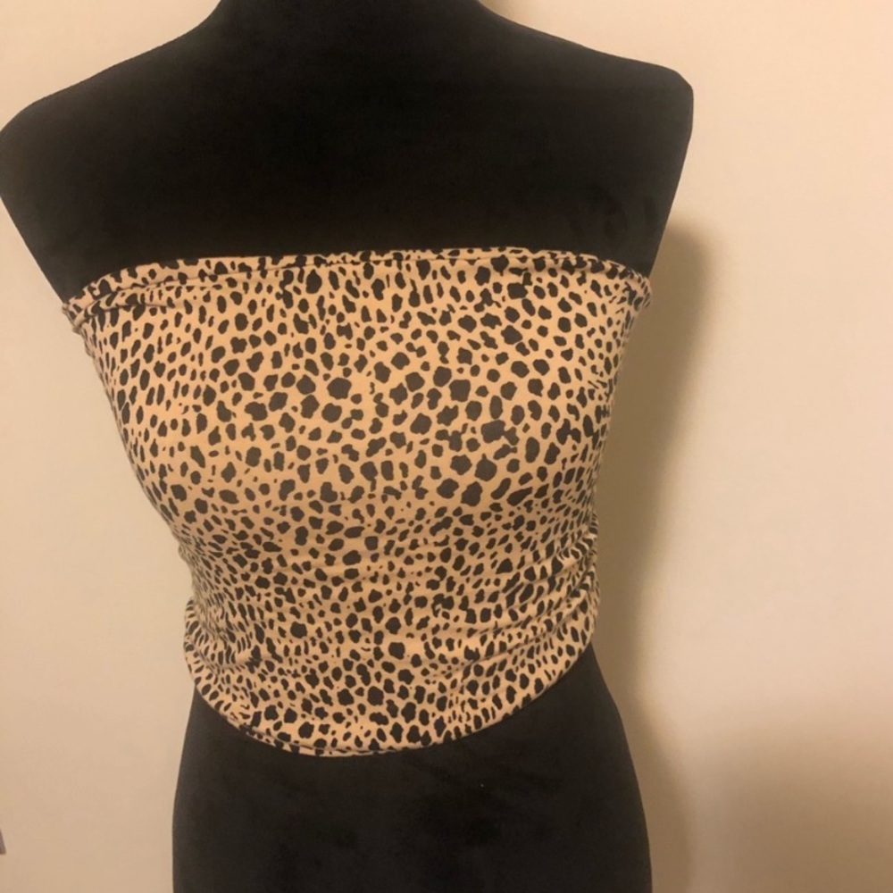 RARE Brandy Melville Cheetah Tube Top❤️ - Picture 4 of 4